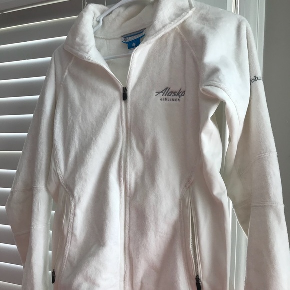 Columbia Jackets & Blazers - White Columbia Jacket